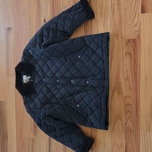 L.L. Bean Vintage Black Quilted Jacket Size PS